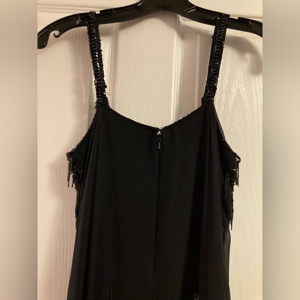 Gorgeous Vintage Beaded Dress. 100% Silk. Sequins and beads. Size Small. - Picture 8 of 9